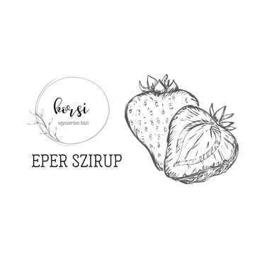 Eper szirup 250 ml